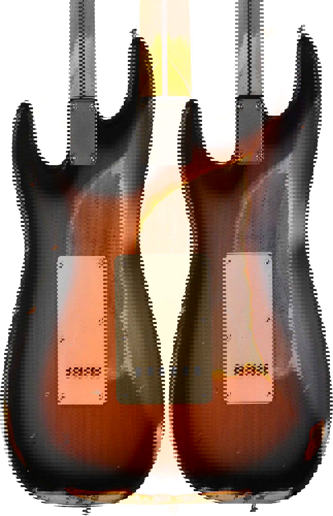 Nash S-57 Guitar, 2-Tone Burst, Heavy Aging