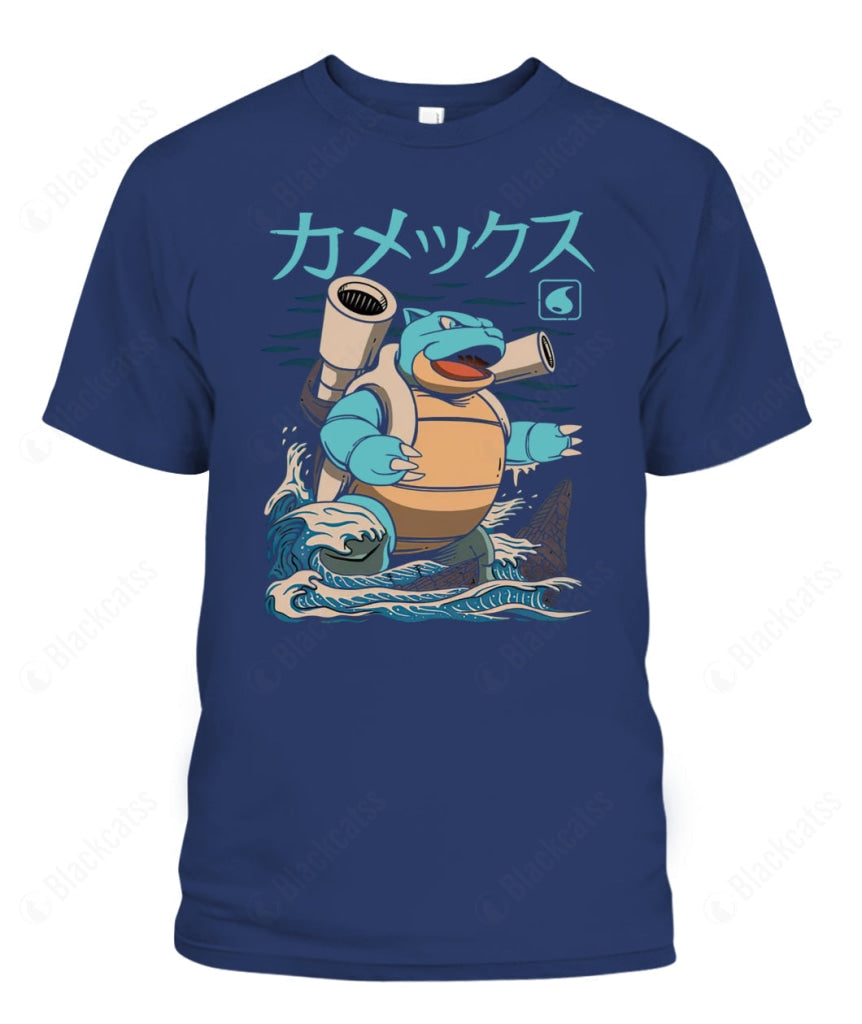 PKM Blastoise Water Kaiju Custom Graphic T-Shirt