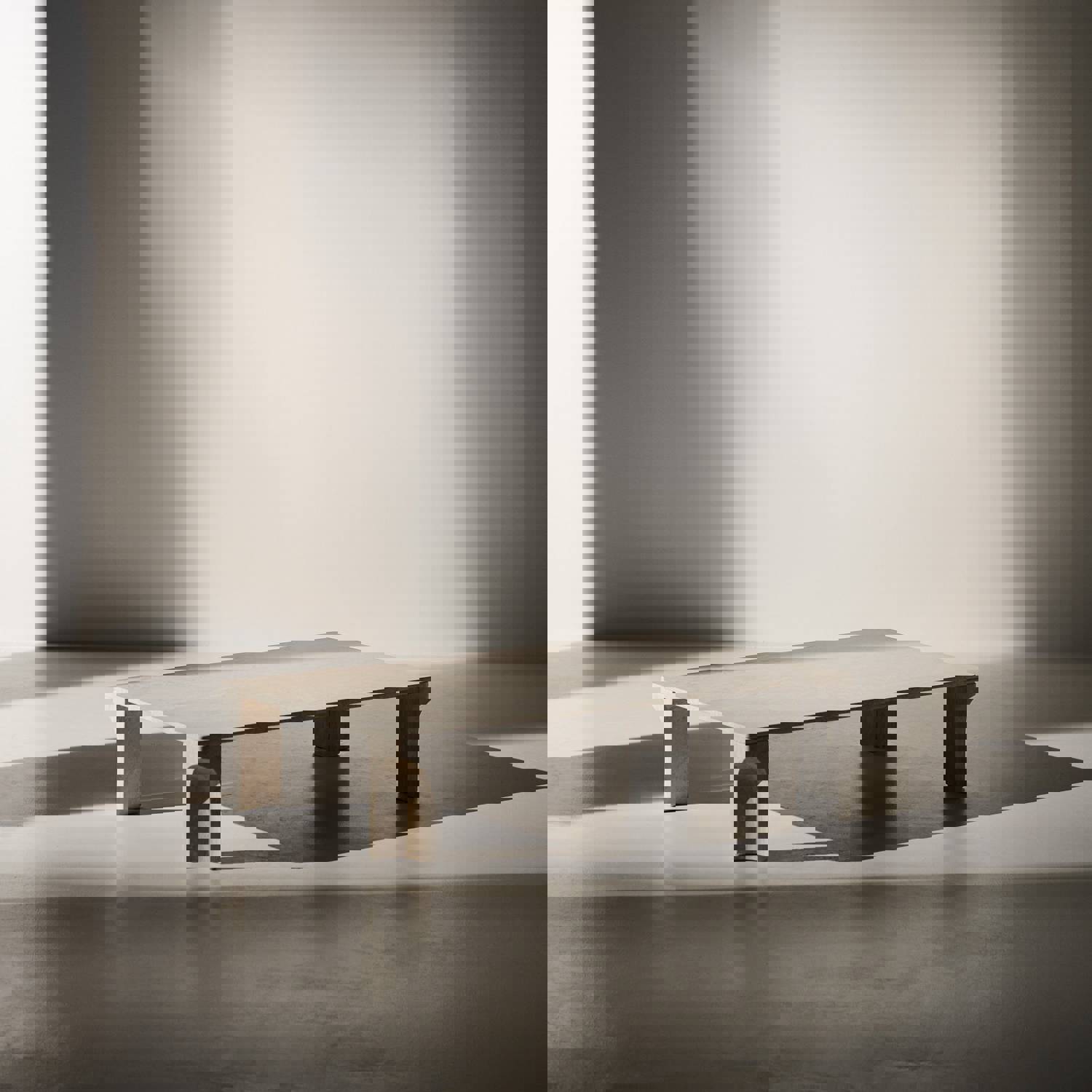 Doric Rectangular Coffee Table by GamFratesi