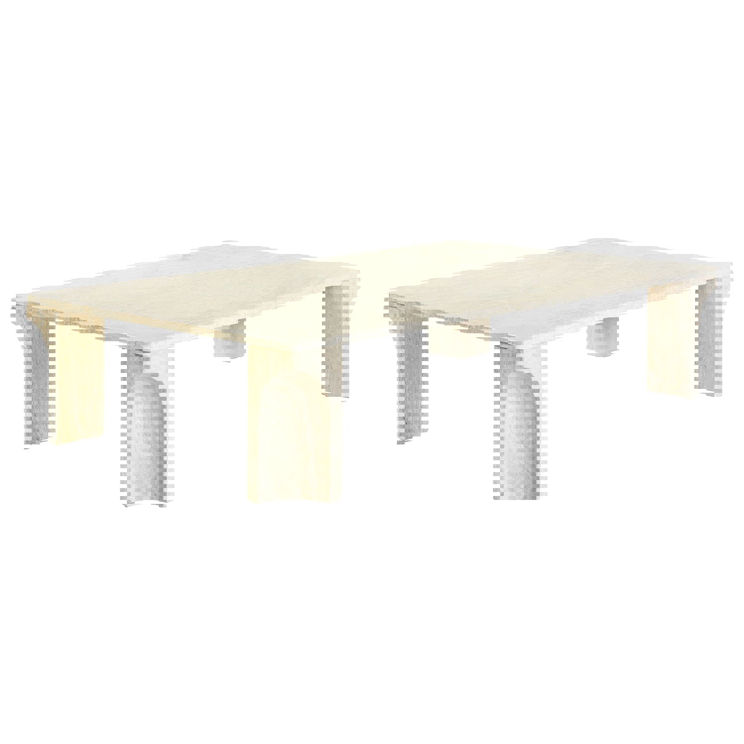Doric Rectangular Coffee Table by GamFratesi