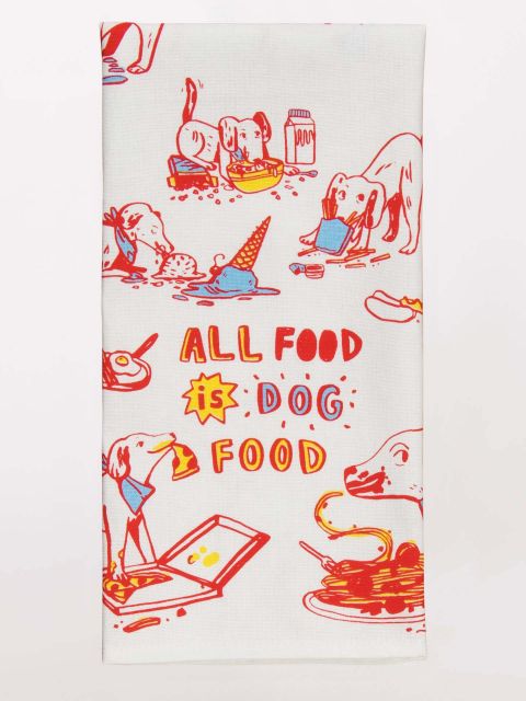 All Food Id Dog Food Dish Towel - Super Absorbent Cotton