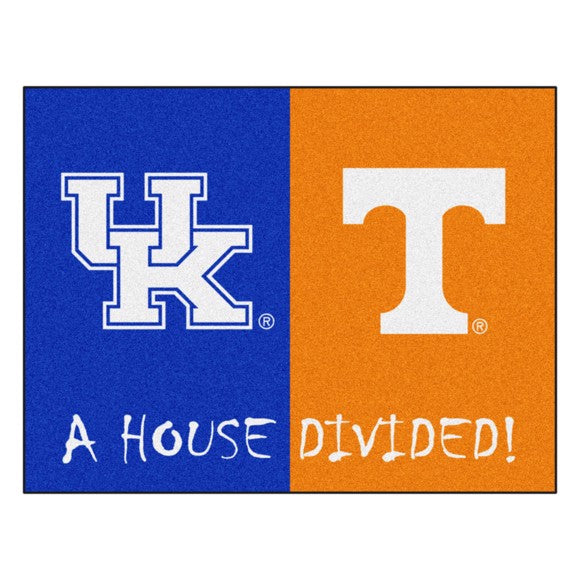 House Divided - Kentucky Wildcats / Tennessee Volunteers Mat / Rug by Fanmats