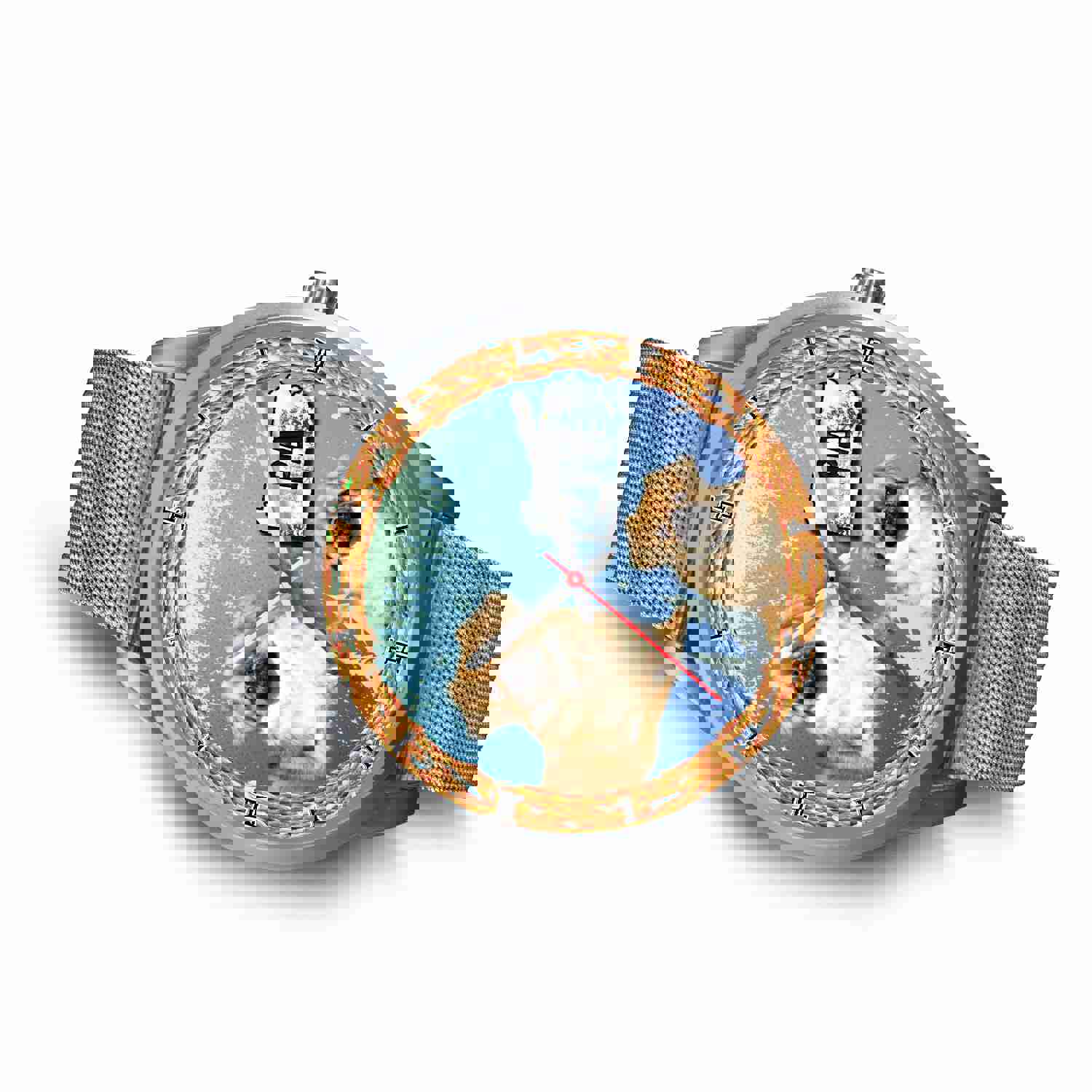 Graceful Pekingese Dog Pennsylvania Christmas Special Wrist Watch