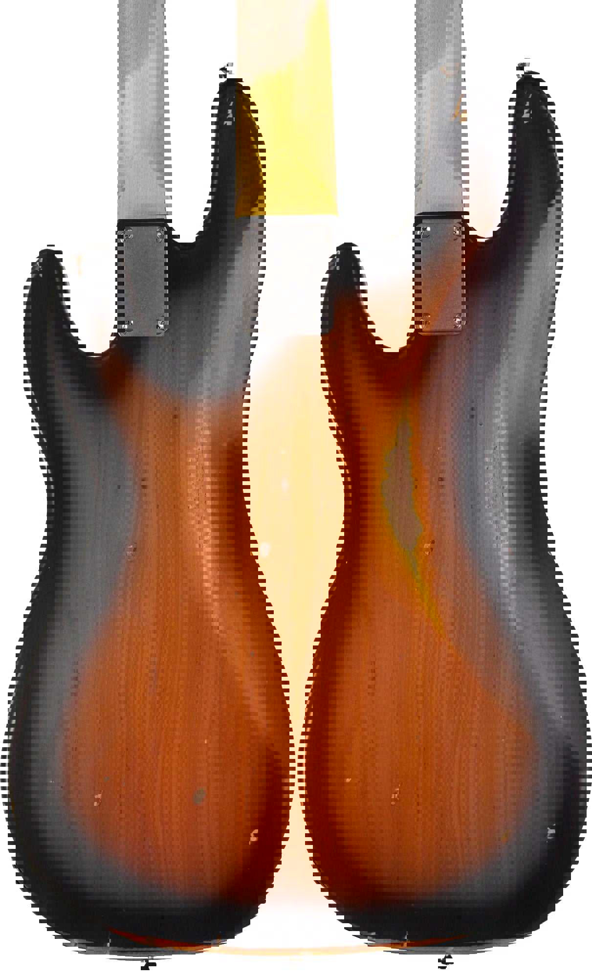 Nash PB-55 Bass Guitar, 2-Tone Sunburst, Medium Aging