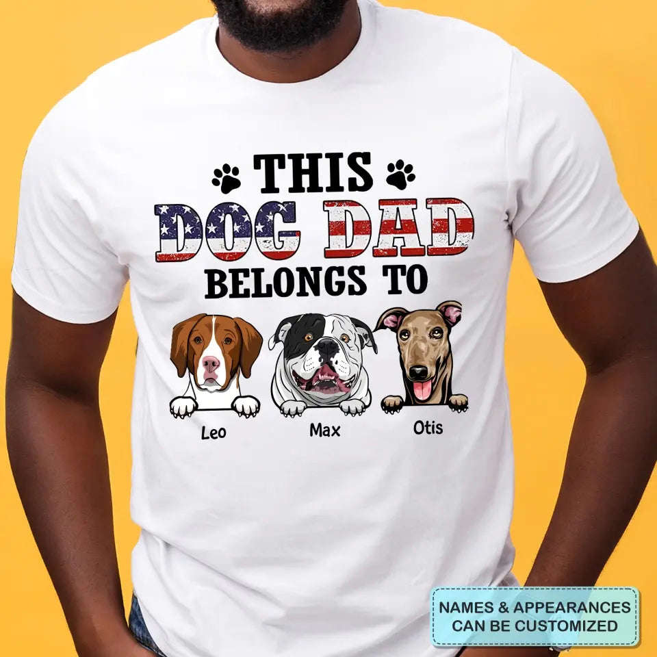 Personalized Custom T-Shirt - Perfect Gift for Dog Parents & Pet Lovers