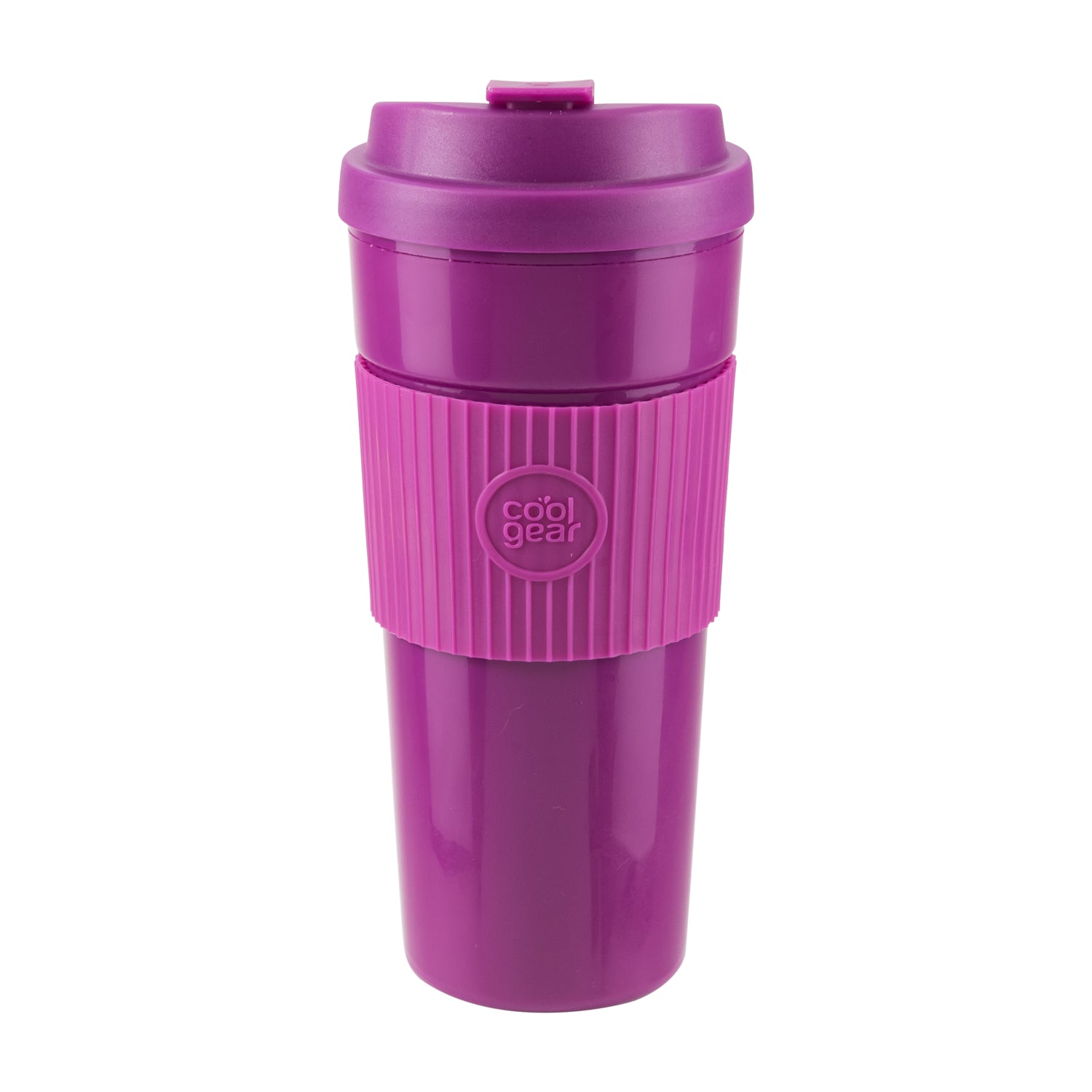 Cool Gear 3-Pack Eco 2 Go Coffee Mug with Protective Removable Band | Dishwasher Safe & Spillproof