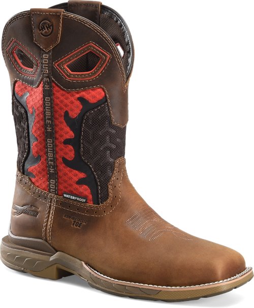 Double H Men's 11" Purge Waterproof Composite Toe Work Boot - Brown DH5391