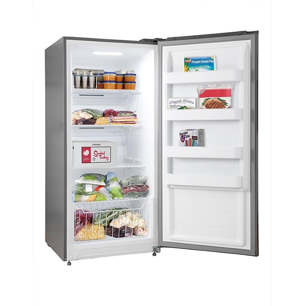 FORNO Combo Rizzuto 60'' Right and Left Swing Refrigerator/Freezer Stainless Steel 13.8 cu.ft with Grille Trim Kit