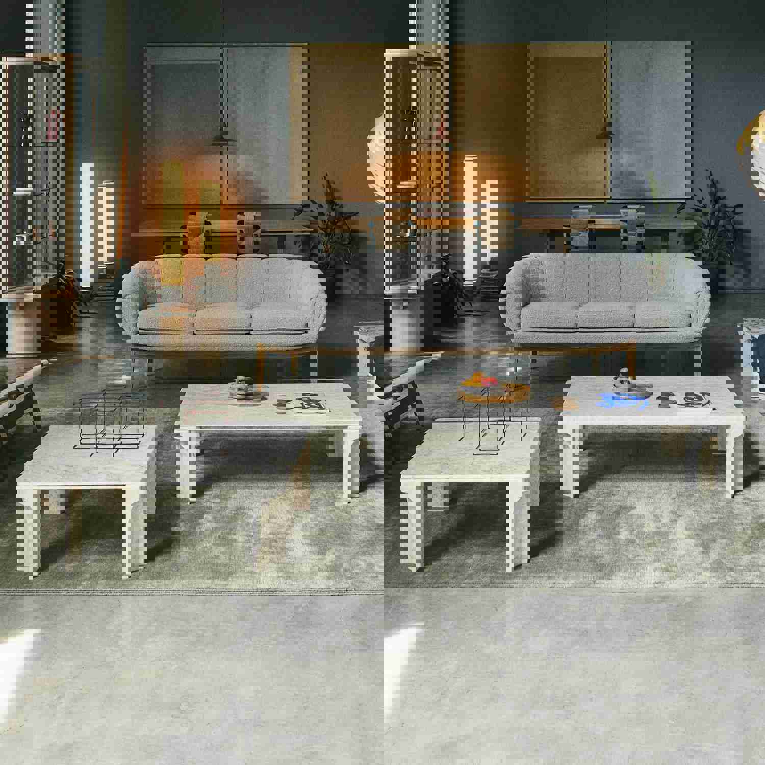 Doric Rectangular Coffee Table by GamFratesi