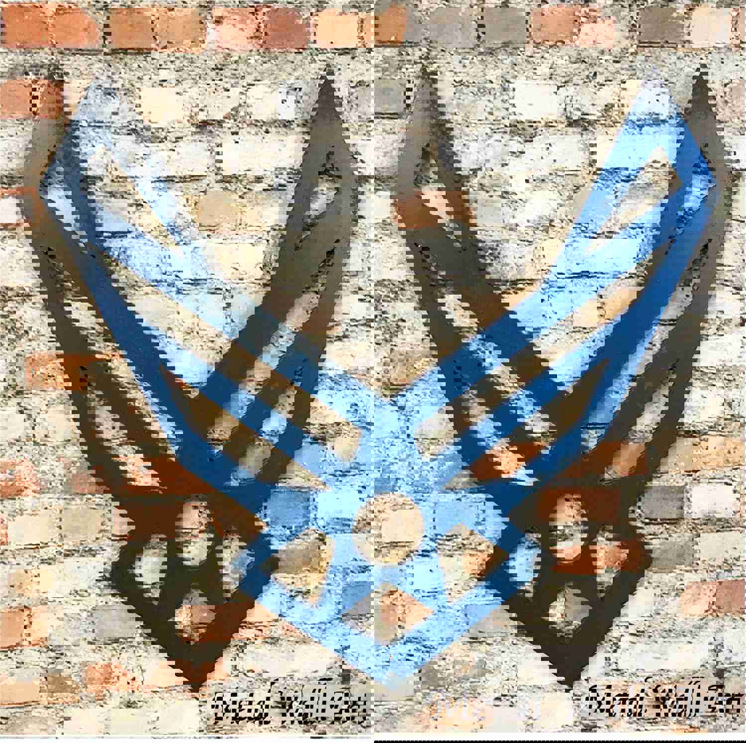 Air Force Symbol - Handmade Metal Wall Art for Home Decor - USA Made - Custom Sizes & Colors - Free Shipping