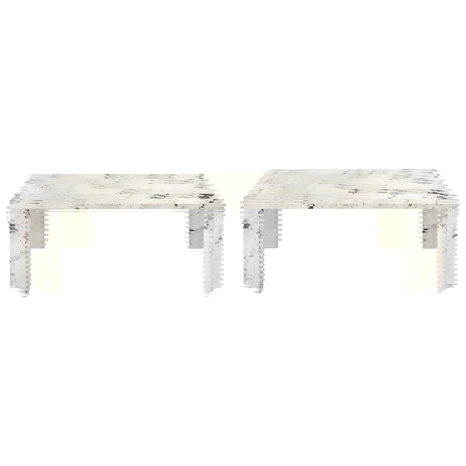Doric Rectangular Coffee Table by GamFratesi