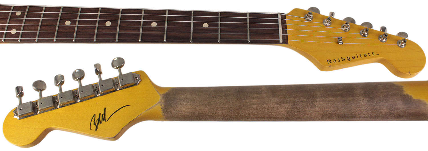 Nash S-63 Guitar in Shell Pink with Light Aging