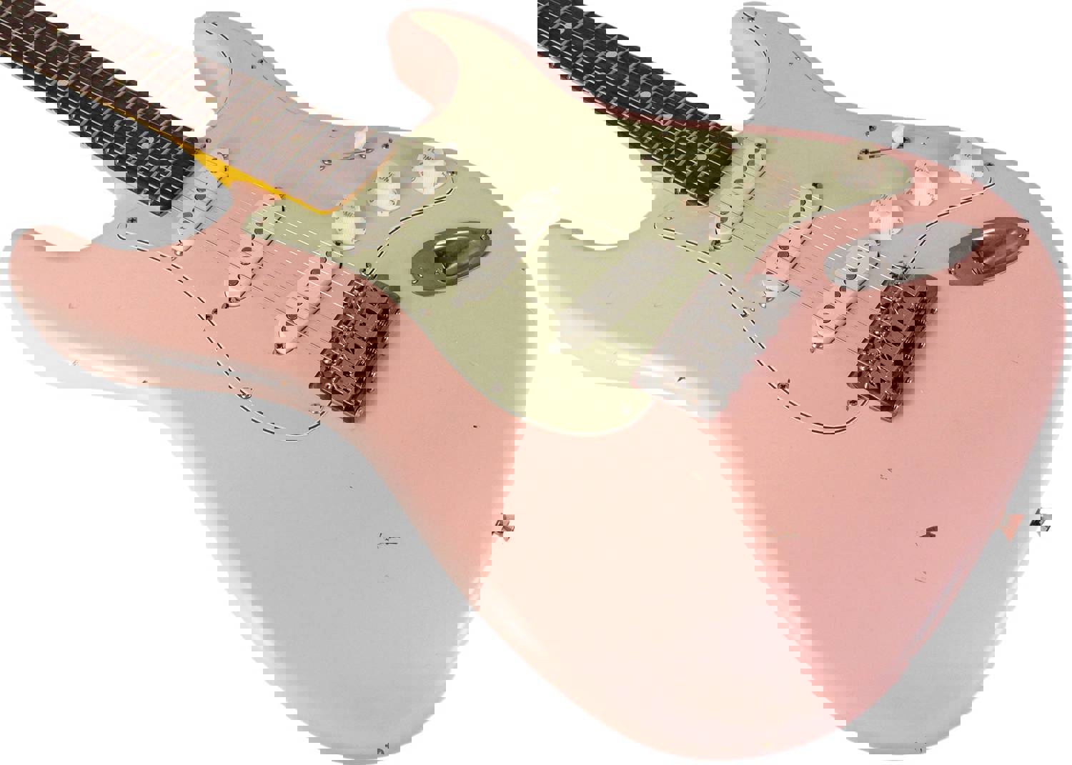 Nash S-63 Guitar in Shell Pink with Light Aging