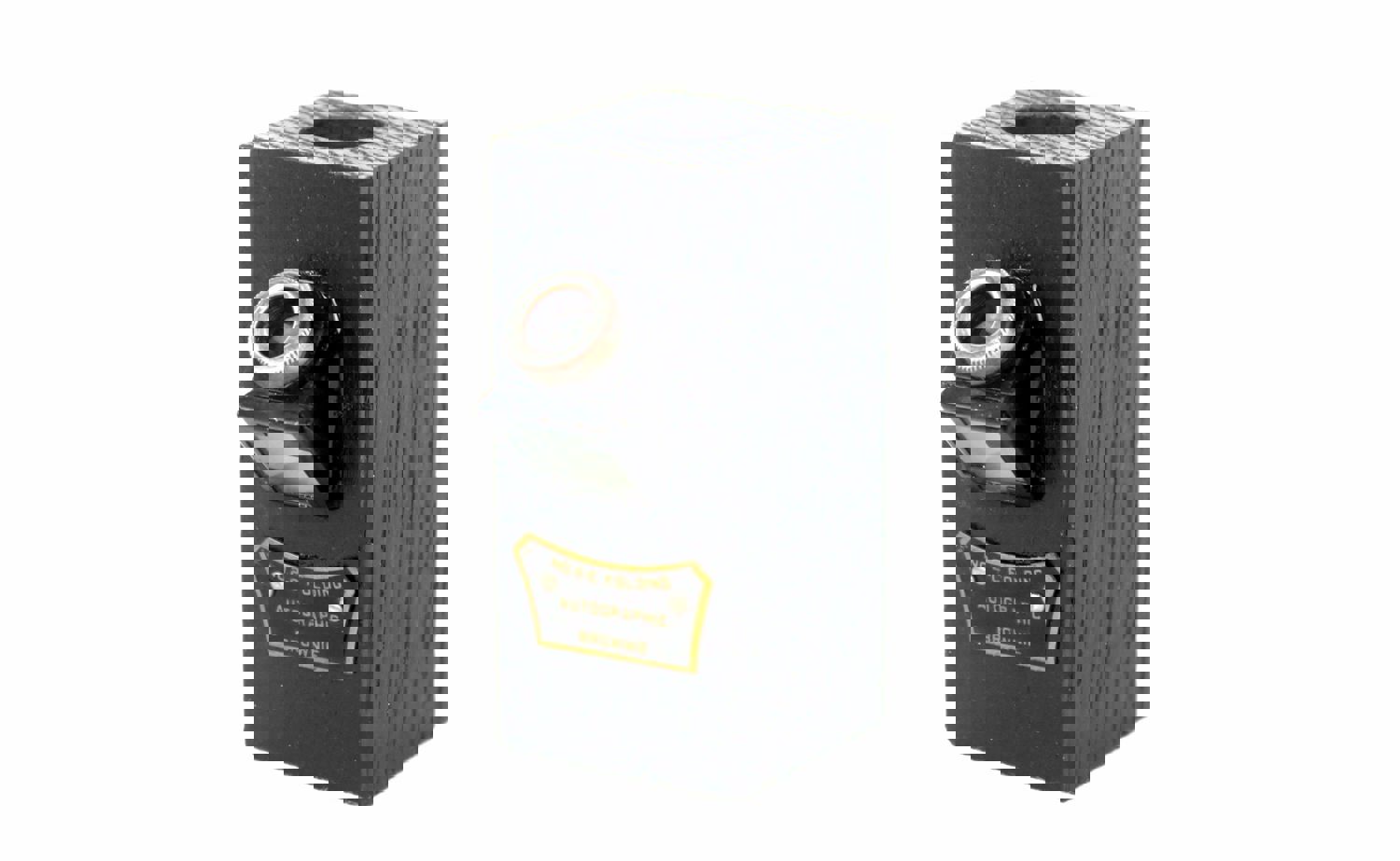 Steampunk Wine Bottle Stopper with Stand - Vintage Kodak No. 2-C Folding Camera