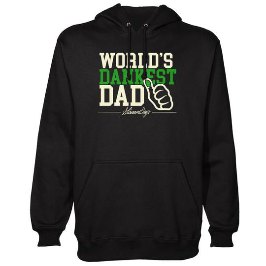 Worlds Dankest Dad Hoodie - Cannabis Friendly Apparel