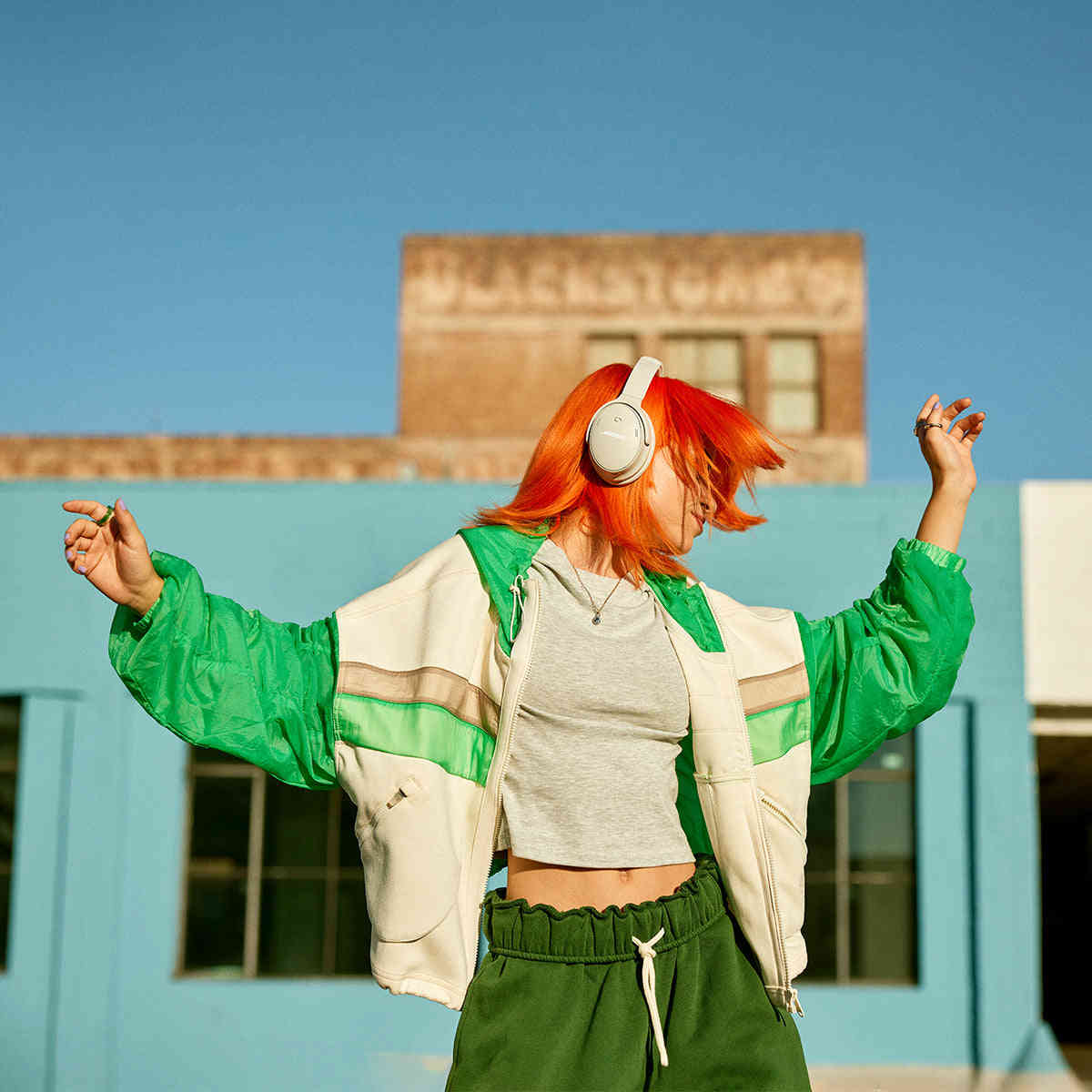 Bose QuietComfort Headphones with Active Noise Cancellation - Pair (White)