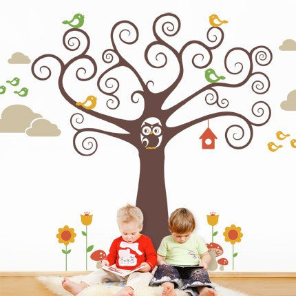 Wonderland Kids Wall Decal - Nursery Decor Set