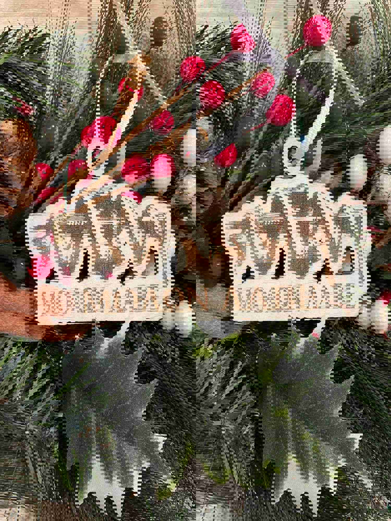 MOLON LABE Christmas Ornament - Patriotic Personalized Gift