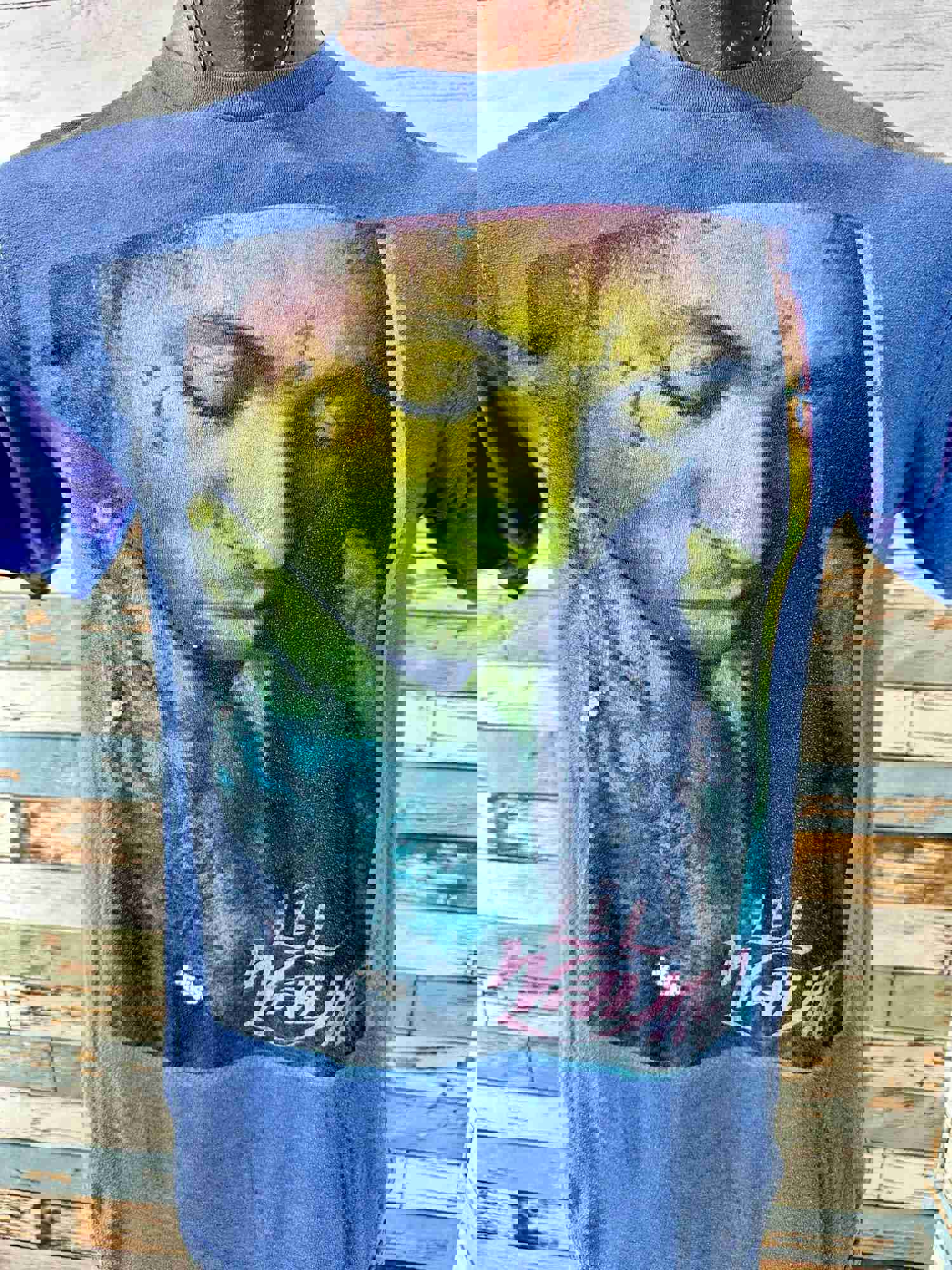 00’s Blue Lil Wayne Music T-Shirt