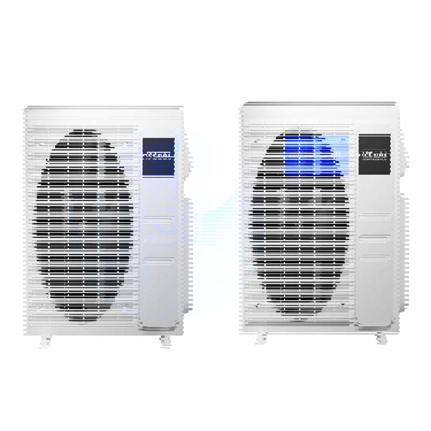 MRCOOL DIY 4th Gen 48K BTU 2-Zone Condenser with 24K+24K Handlers and 2 x 25ft Linesets Bundle