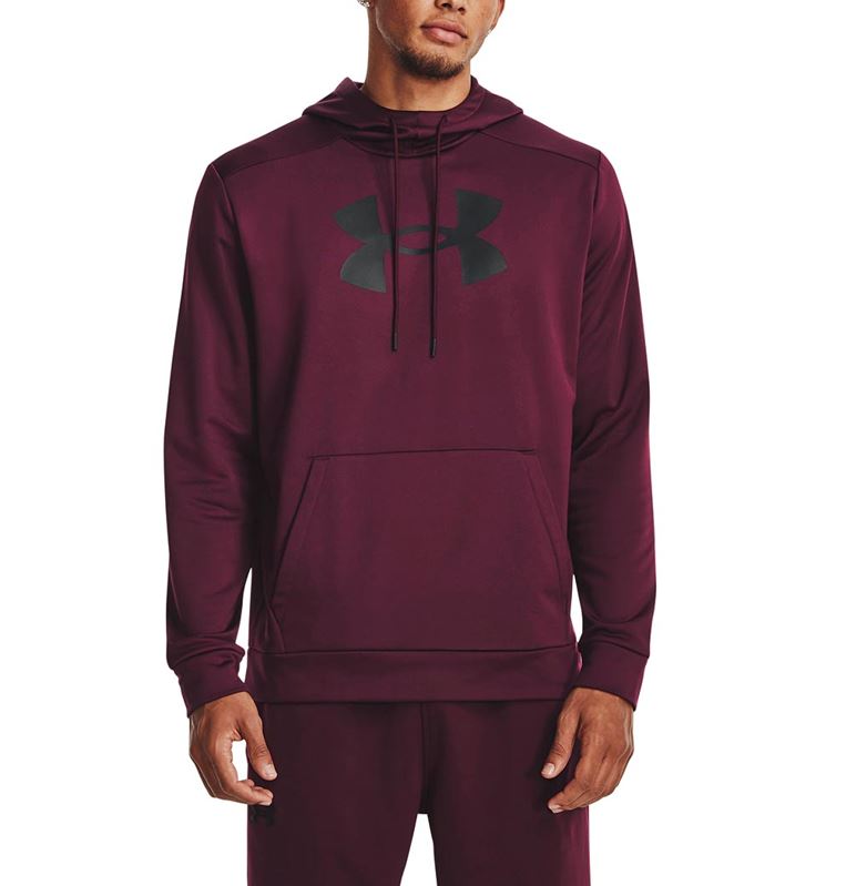 Under Armour Men's Armour Fleece Big Logo Pullover Hoodie