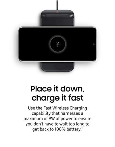 SAMSUNG Electronics Wireless Charger Convertible Qi Certified (Pad/Stand) - Black (US Version)