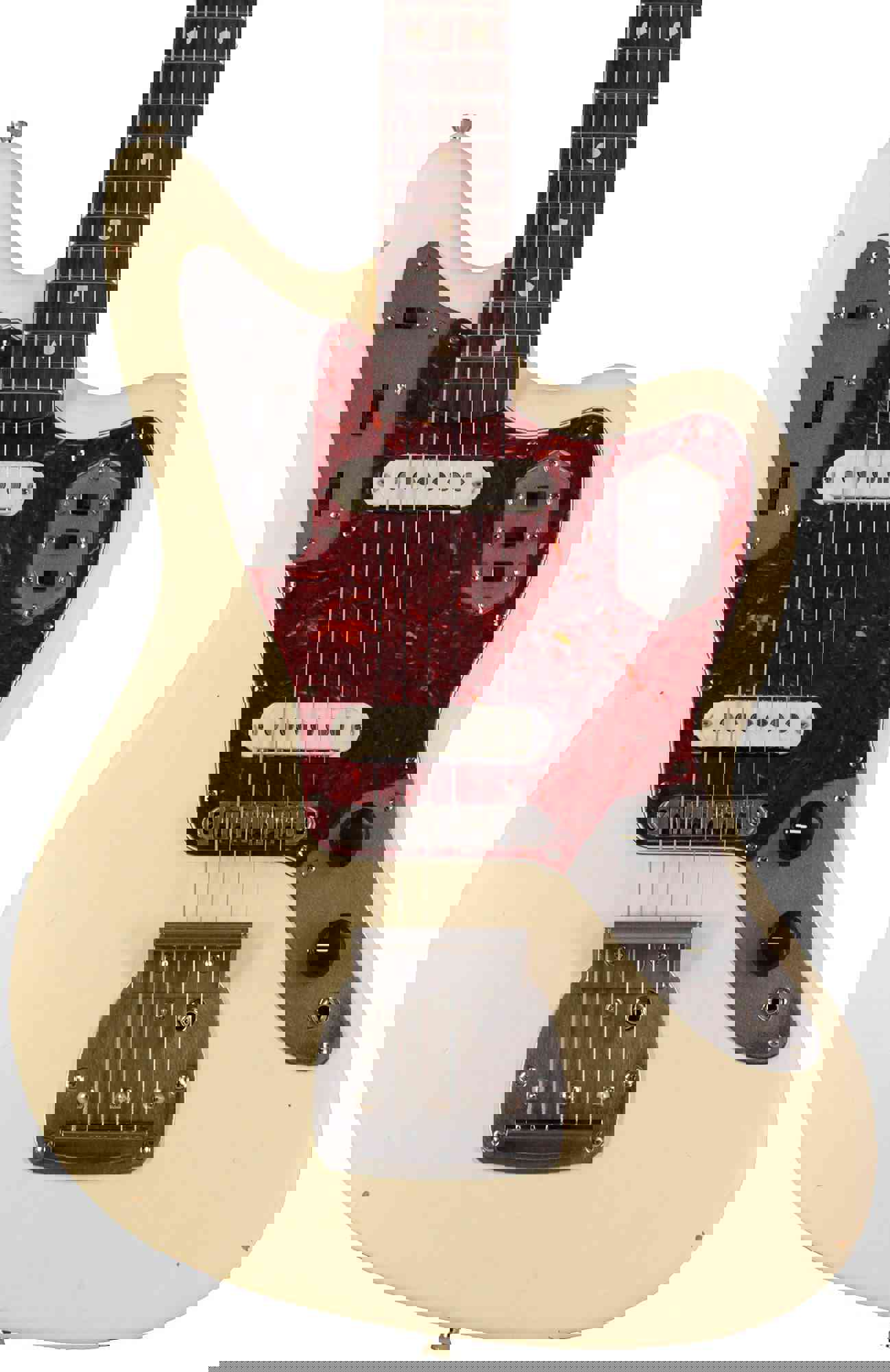 Nash Guitars JG-63 Guitar, Olympic White, Light Aging