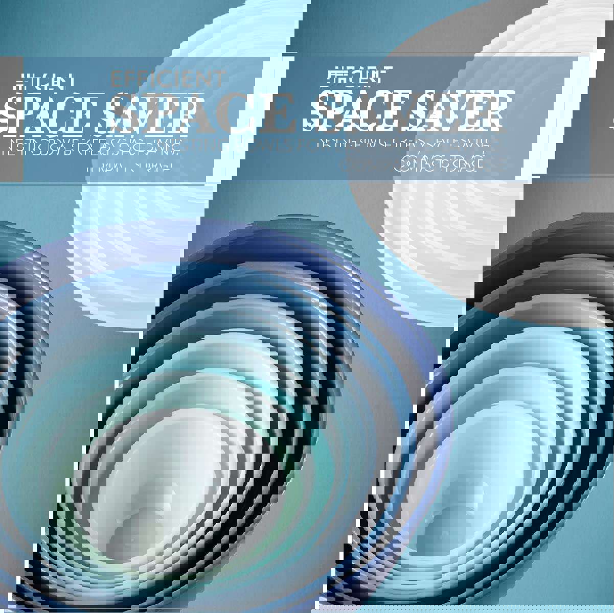 12 Piece Plastic Mixing Bowls Set with Lids - Colorful, Microwave & Freezer Safe