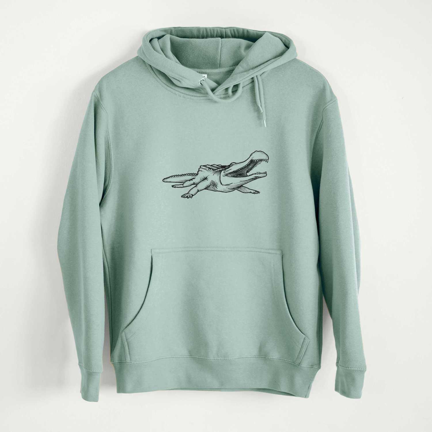 Sarcosuchus Imperator - Mid-Weight Unisex Premium Blend Hoodie