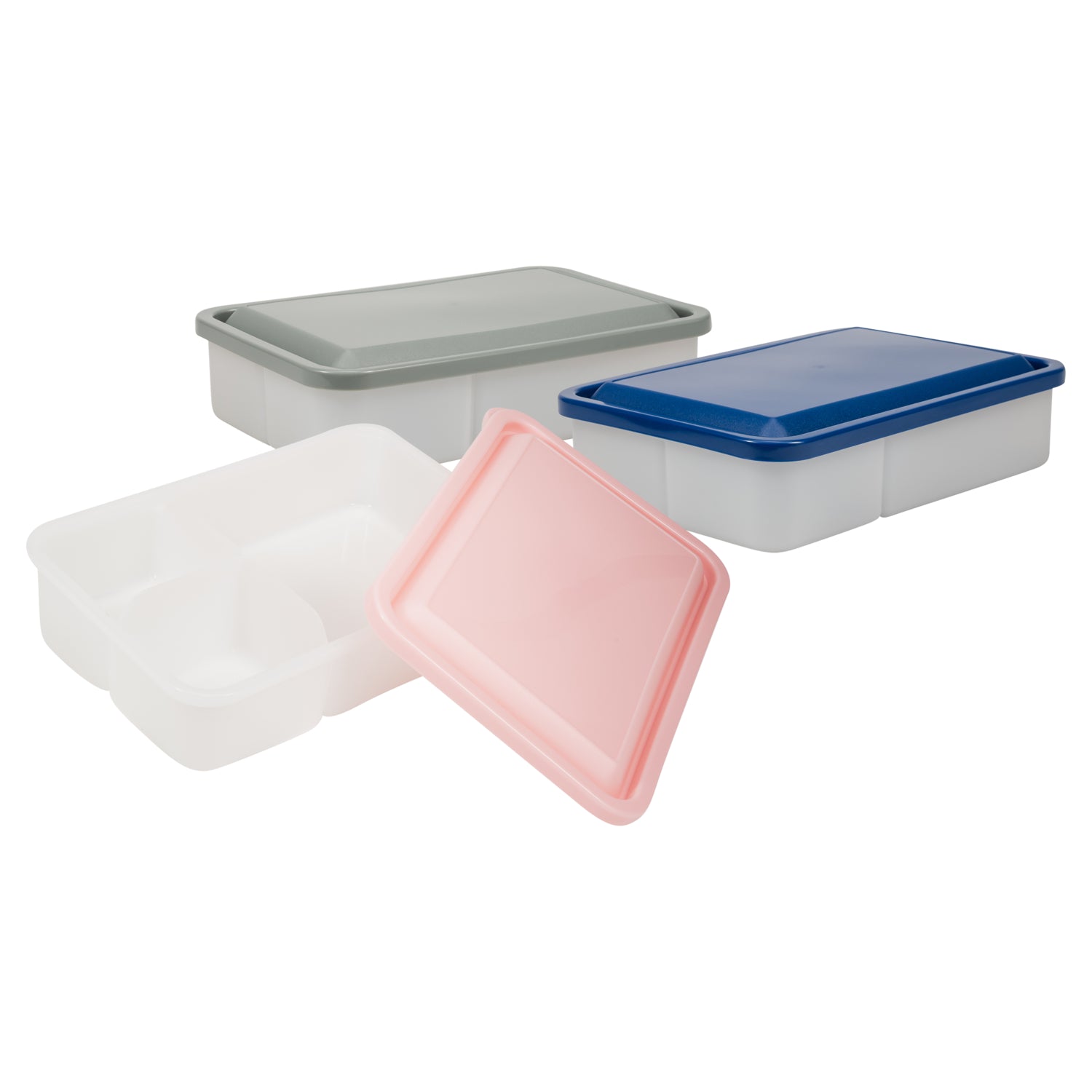 Cool Gear 3-Pack Bento Lunch Boxes | Portable & Eco-Friendly Meal Containers