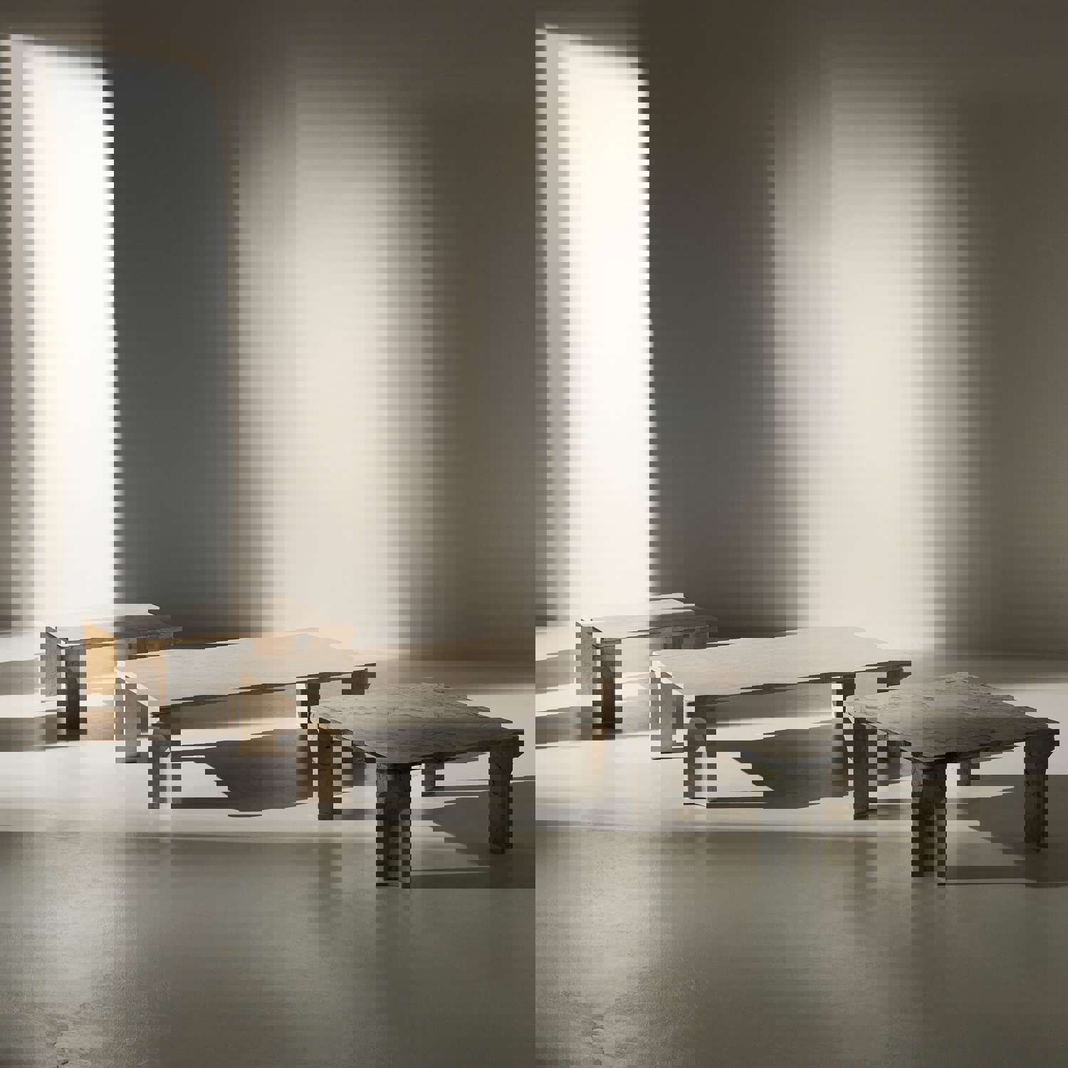 Doric Rectangular Coffee Table by GamFratesi