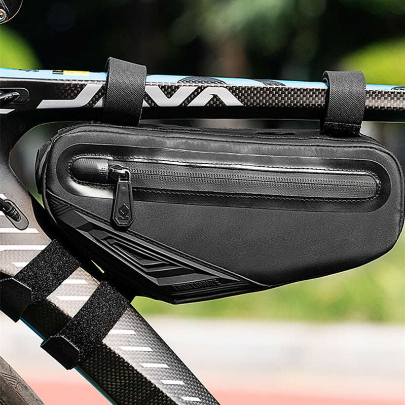 Cycling Bicycle Frame Bag - Waterproof Large Capacity MTB Road Bike Front Tube Triangle Bag