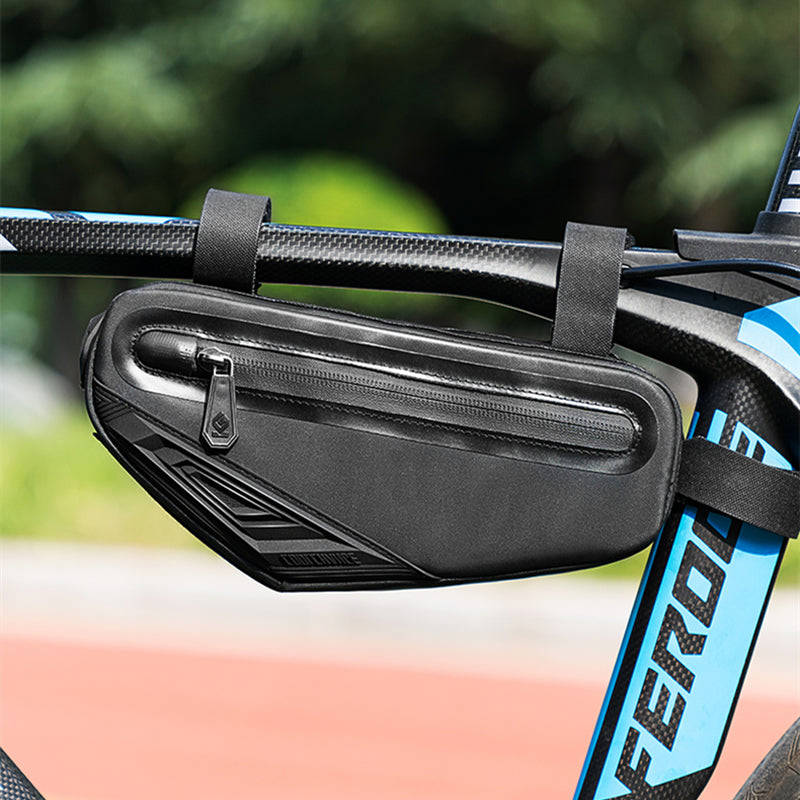 Cycling Bicycle Frame Bag - Waterproof Large Capacity MTB Road Bike Front Tube Triangle Bag
