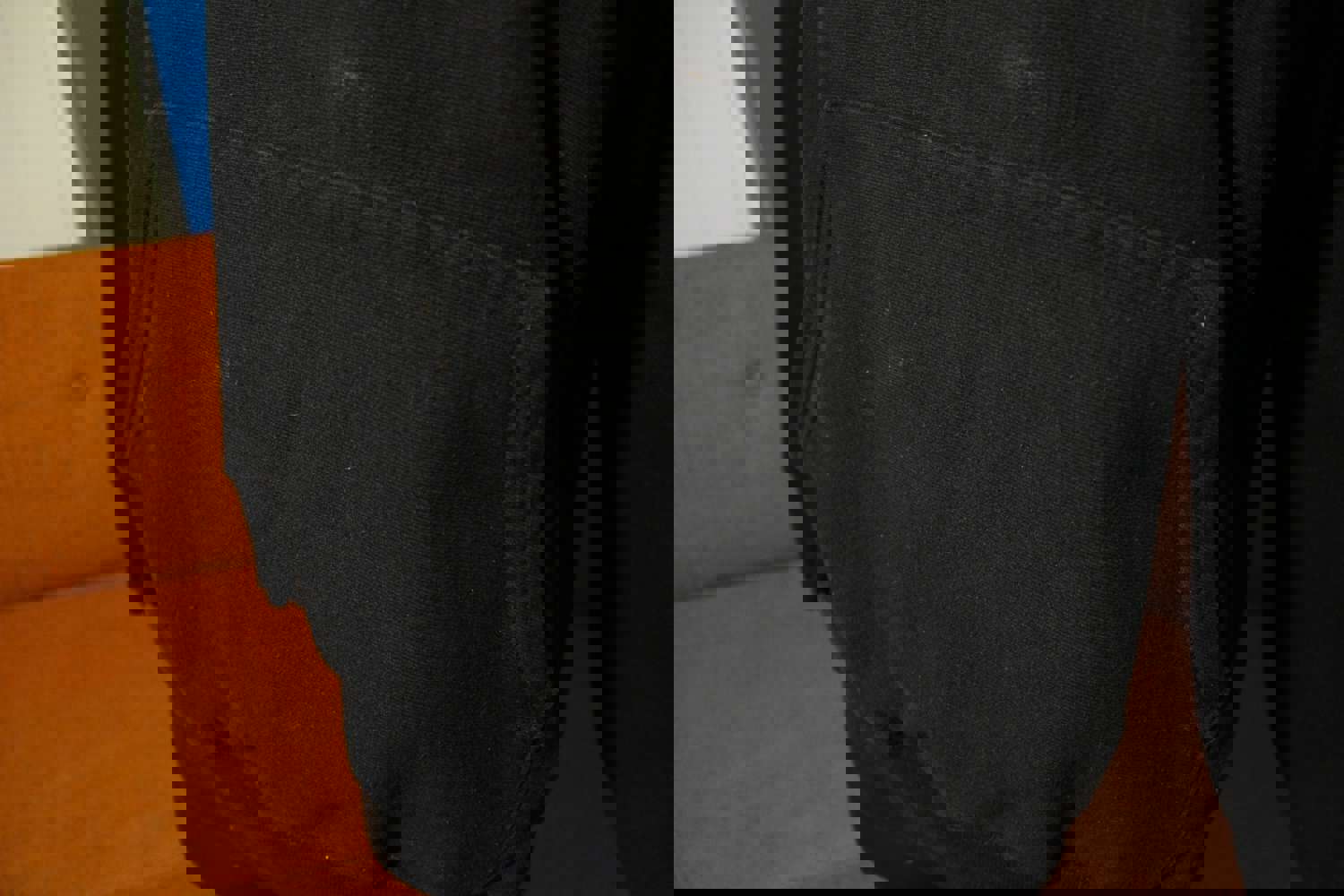 Champion Authentic Reverse Weave Big C Logo Patch Black Men's Large Hoodie