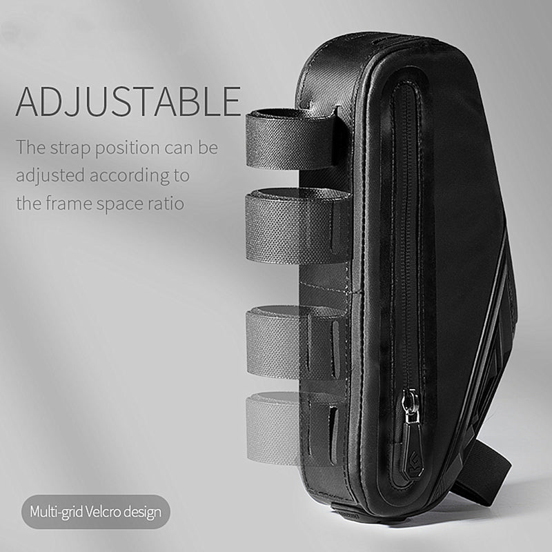 Cycling Bicycle Frame Bag - Waterproof Large Capacity MTB Road Bike Front Tube Triangle Bag