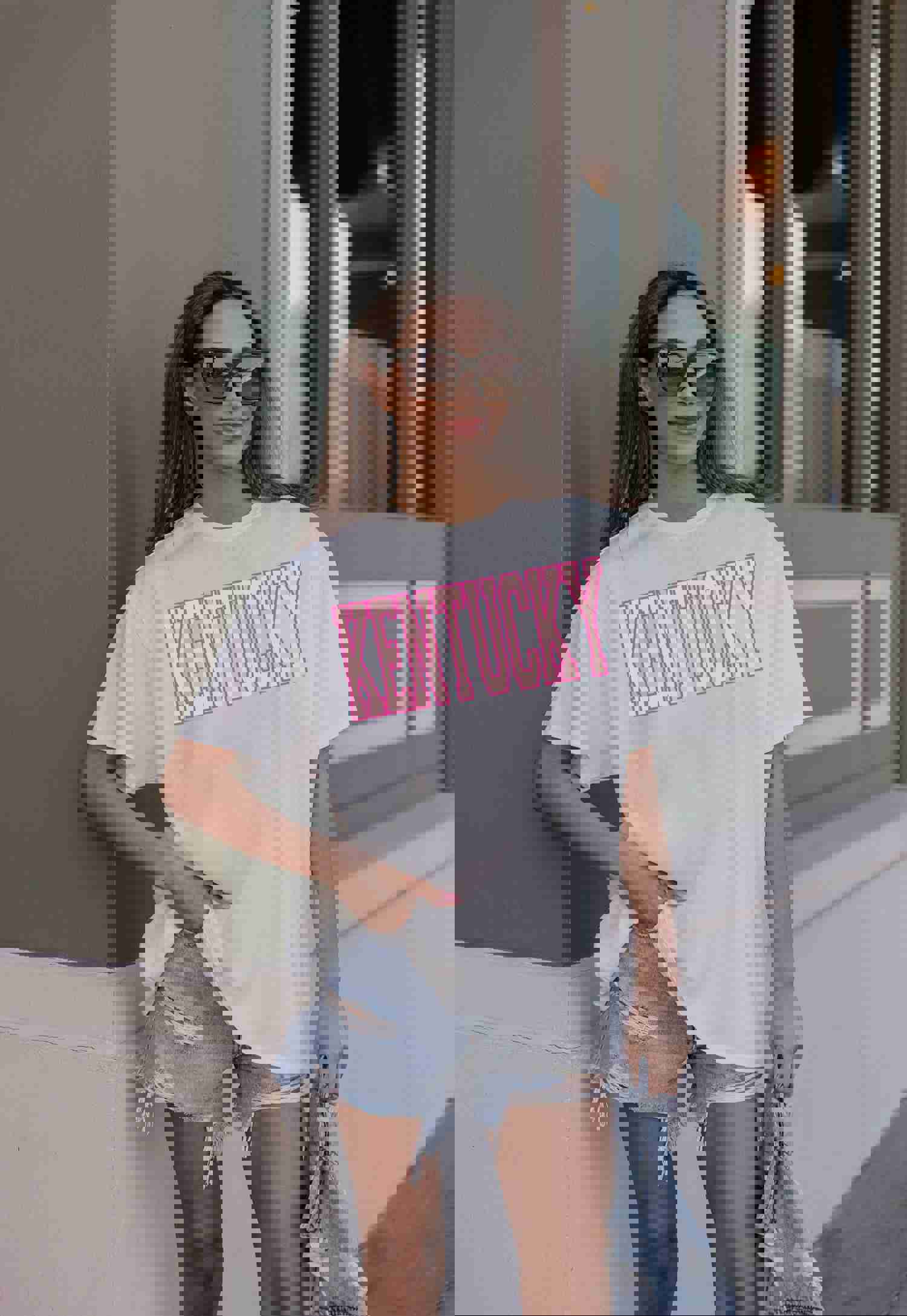 KENTUCKY WILDCATS GAMEDAY ERA OVERSIZED CREWNECK TEE