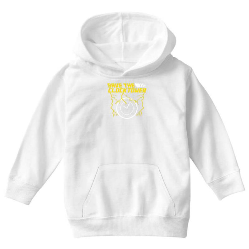 Clocktower Youth Hoodie by MDK ART