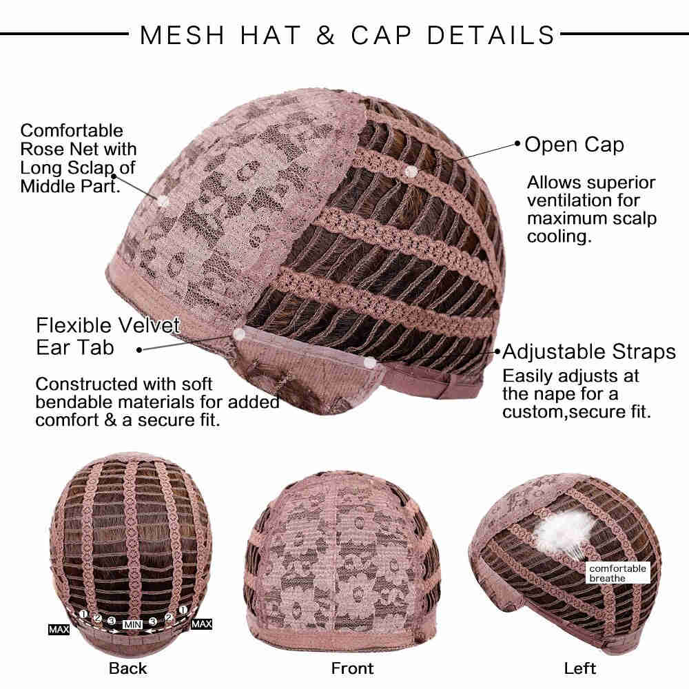 17# Gray Blonde Long White Highlight Natural Wavy Wig With Curtain Bangs Synthetic Wig 26 Inches - Rayna