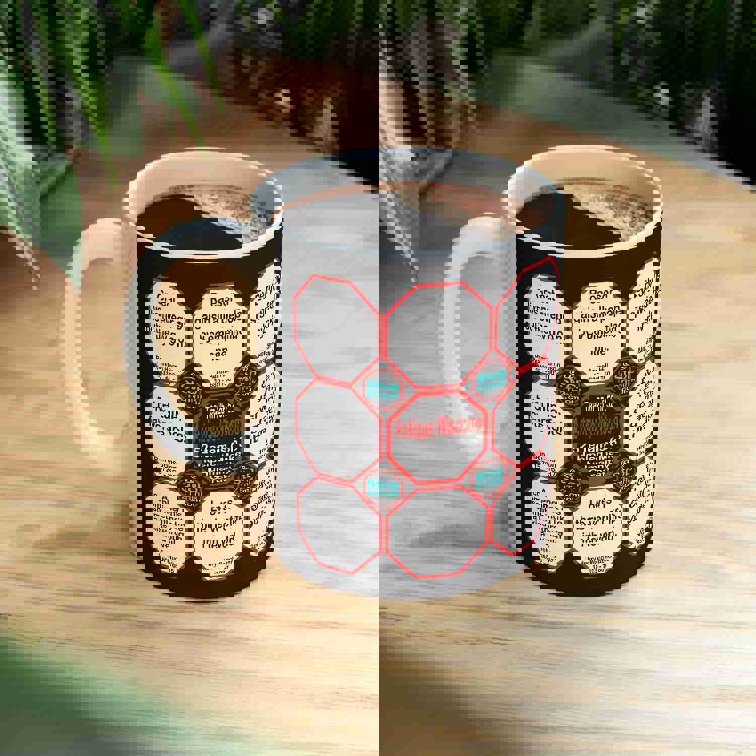 Team 25 of 52 Teams That Make Humanity Great! Drink Wisely in Mug Wisdoms Ceramic 11oz Cup