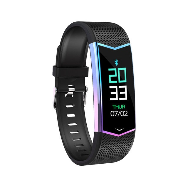 Smart Fitness Tracker Wristband with Blood Pressure & Heart Rate Monitor for Men and Women