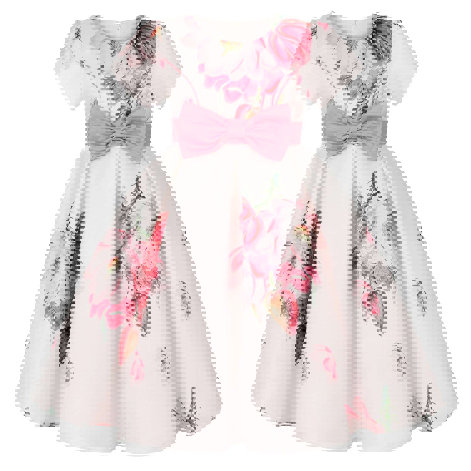 Elegant Kids Flower Dress for Princess Parties