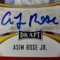 2021 Leaf Asim A.J. Rose #BA-ARJ Auto Kentucky Wildcats Minnesota Vikings - Shipping Included