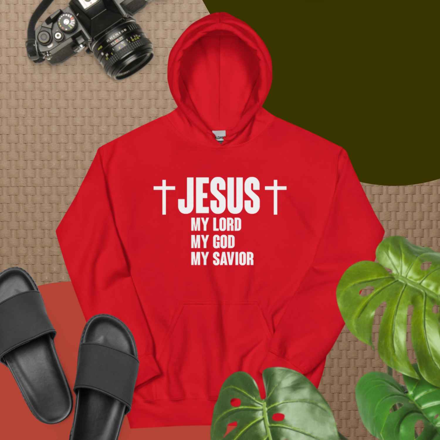 F&H Christian Jesus My Lord Unisex Hoodie - Soft, Stylish, and Cozy