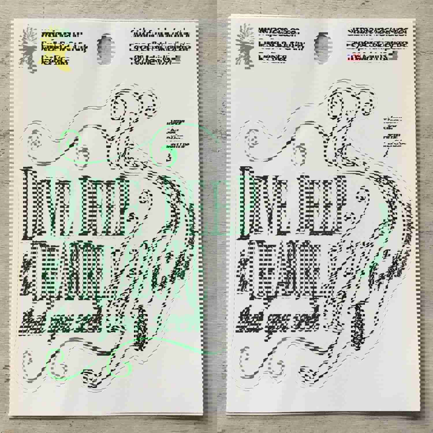 Ventura California Die Cut Mermaid Stickers