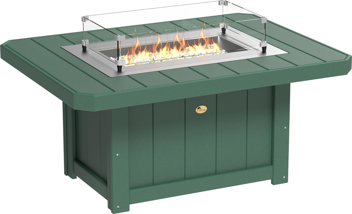 LuxCraft Lumin Fire Pit 51 Rectangular