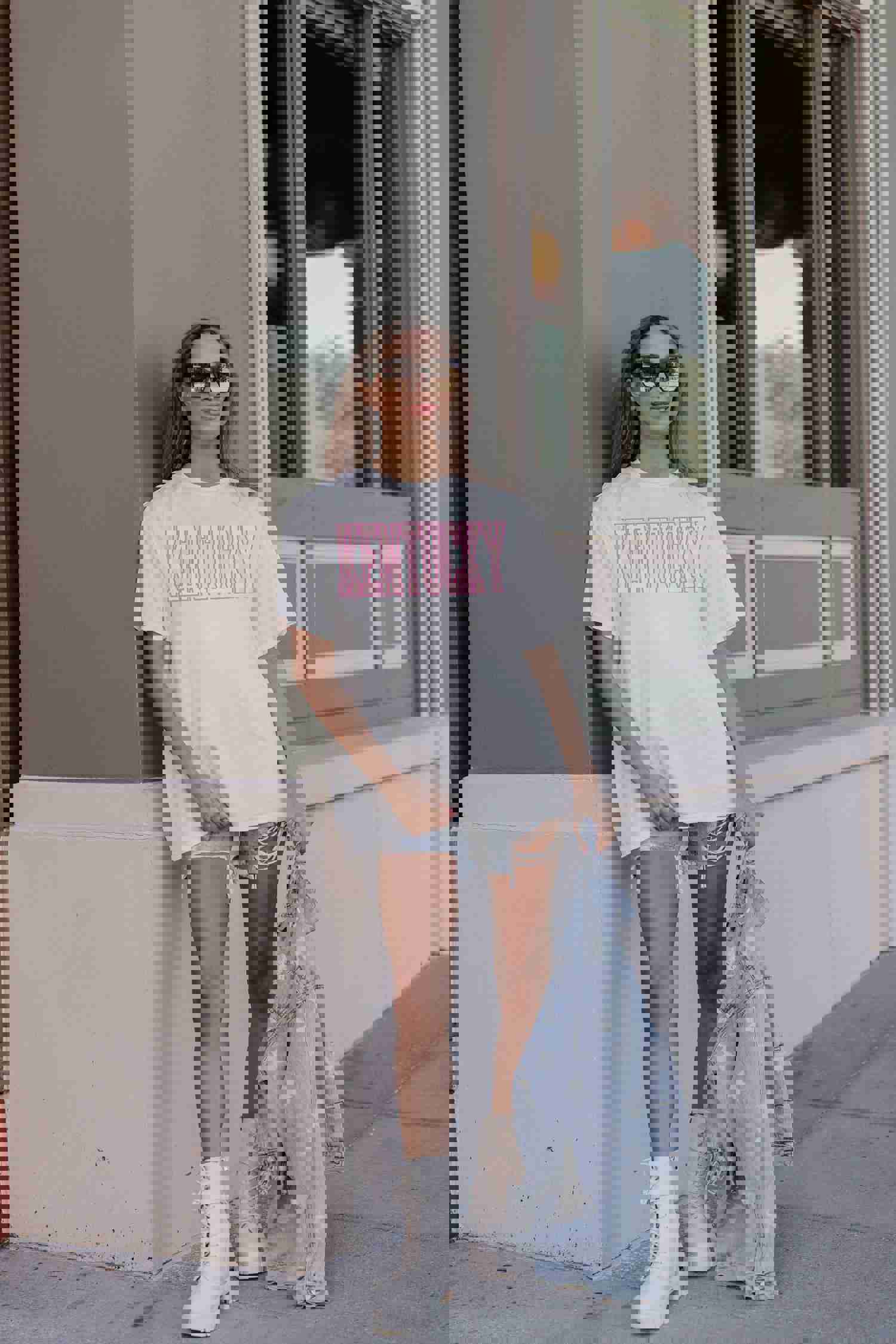 KENTUCKY WILDCATS GAMEDAY ERA OVERSIZED CREWNECK TEE