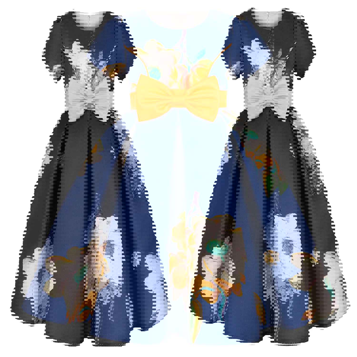 Elegant Kids Flower Dress for Princess Parties