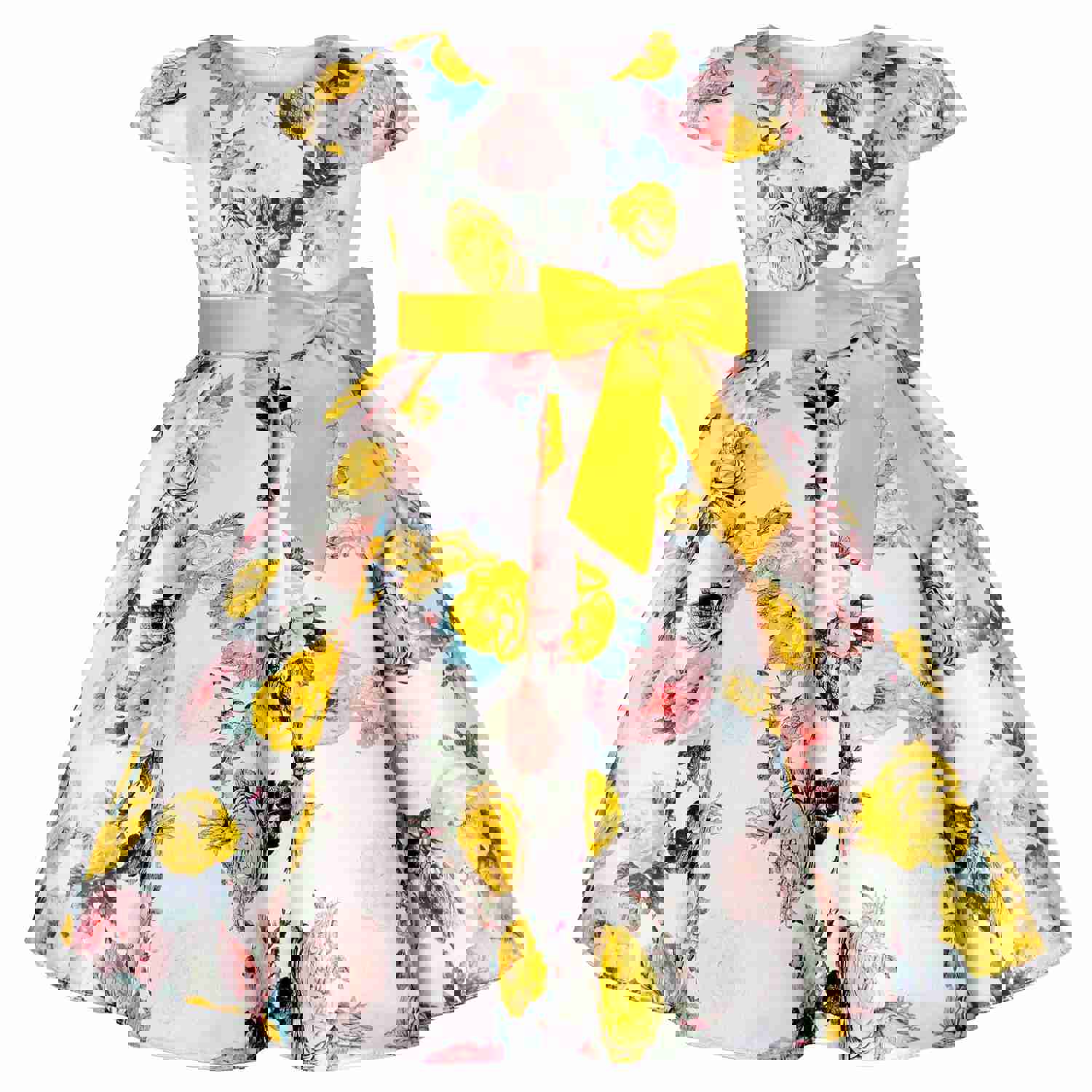 Elegant Kids Flower Dress for Princess Parties