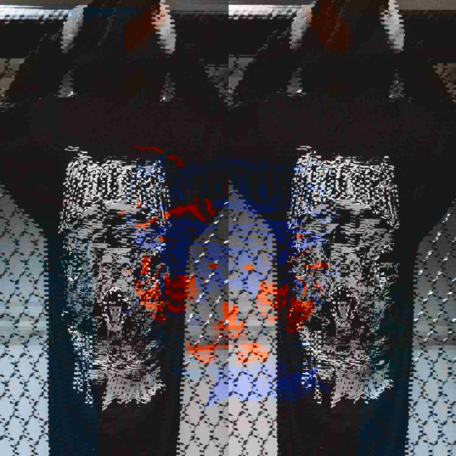 Release the Dogs Hoodie in Black - Relaxed Fit, 100% Cotton