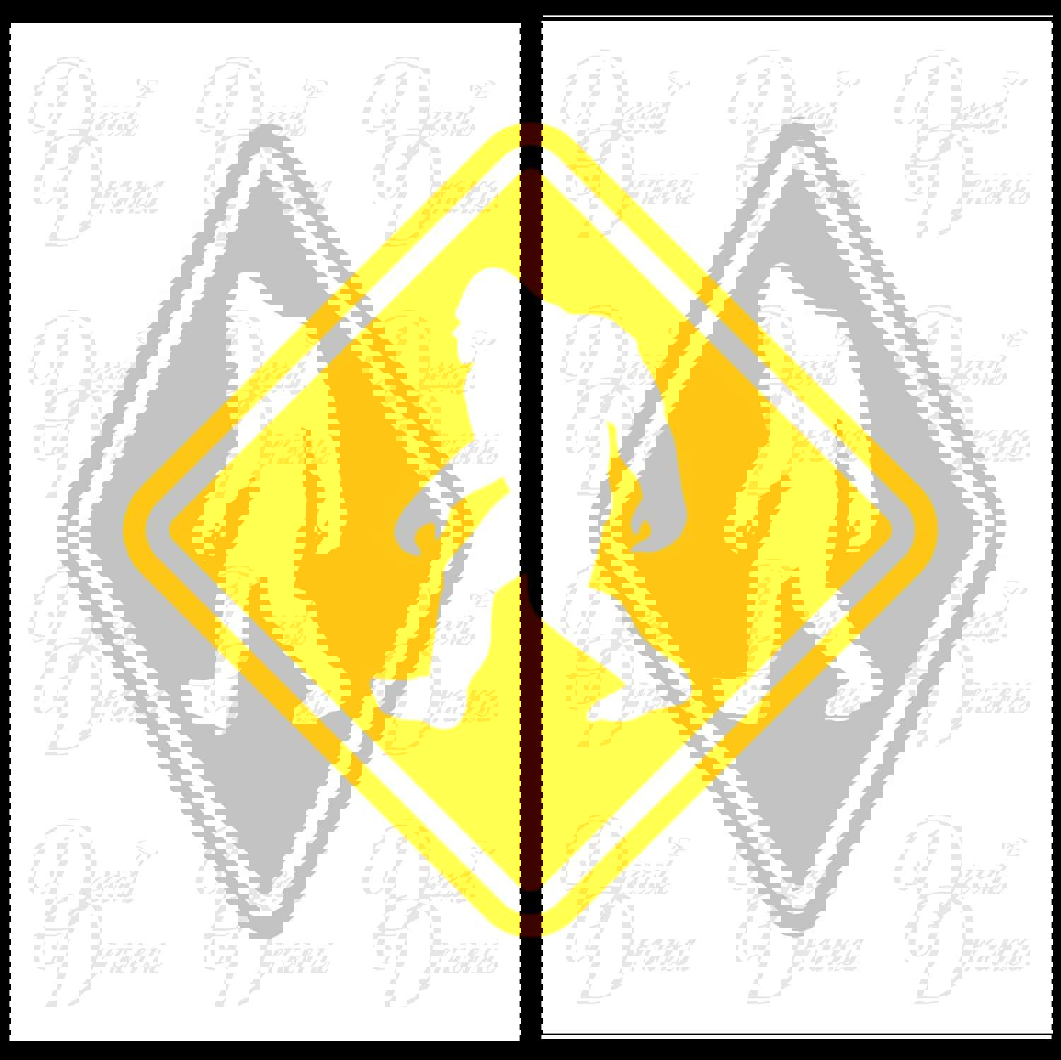 Sasquatch Crossing Vinyl Decal for Car and Laptop